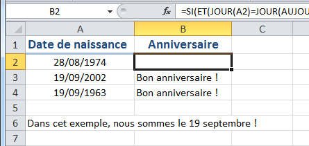 Easy Micro Fonctions De Date Anniversaire Formations Informatiques Pour Entreprises