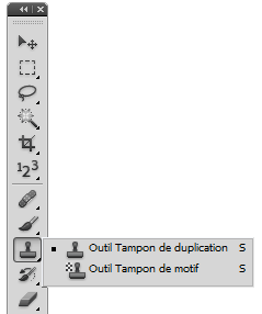 Photoshop outil tampon